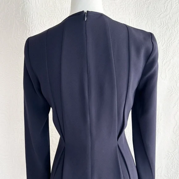 LK Bennett London Jessica Dress Sloane Blue (Navy) Size 2 - Picture 5 of 16